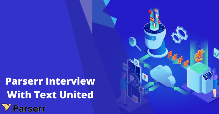 Parserr Interview With Text United
